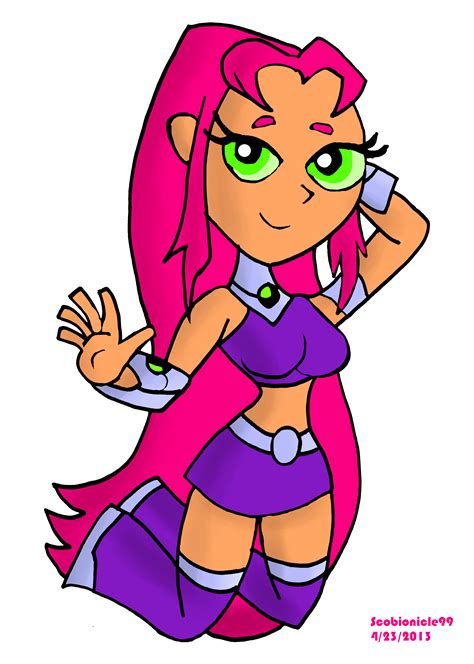 imágenes de starfire desnuda